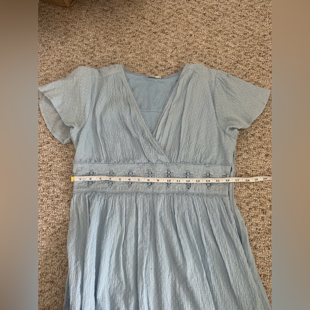 Altar’d state blue babydoll dress size L - Picture 8 of 9